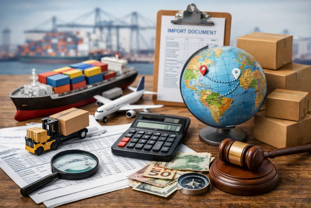 Custo de Importação