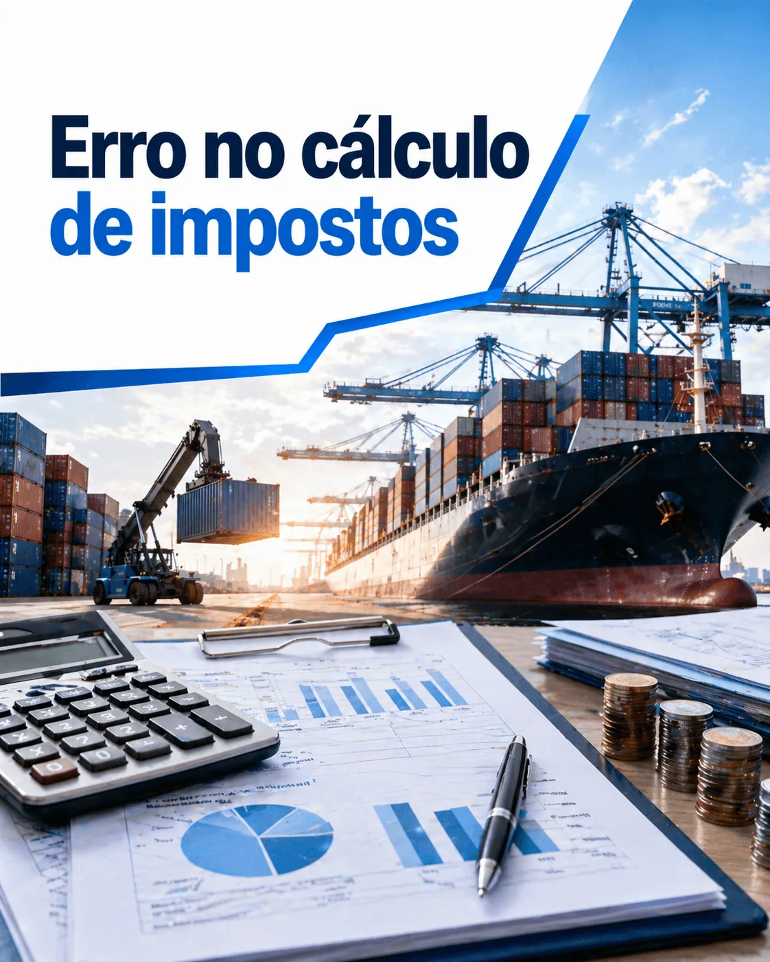 Assessoria de importação para evitar erro no cálculo de impostos